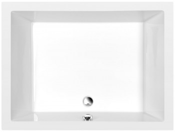 POLYSAN DEEP VANIČKY - DEEP hluboká sprchová vanička, obdélník 120x90x26cm, bílá