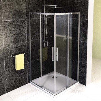 POLYSAN ALTIS LINE - ALTIS LINE čtvercový sprchový kout 800x800 mm, rohový vstup, čiré sklo