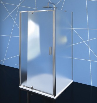 POLYSAN EASY LINE - EASY LINE třístěnný sprchový kout 800-900x1000mm, pivot dveře, L/P varianta, Brick sklo