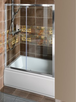 POLYSAN Deep - DEEP sprchové dveře 1100x1650mm, čiré sklo