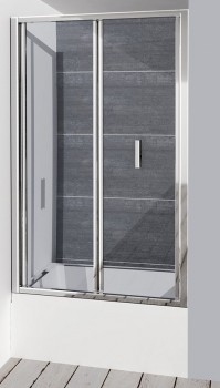 POLYSAN Deep - DEEP sprchové dveře skládací 1000x1650mm, čiré sklo