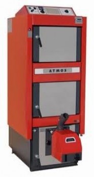 Atmos  - Zplynovací kotel na dřevo v kombinaci s hořákem na pelety, DC 32 SP