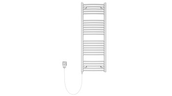 Koralux RONDO COMFORT-E - Koupelnový elektrický radiátor, 1820x750
