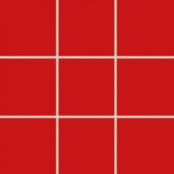 Rako Color Two - dlaždice slinutá 10x10 cm, červená lesk (bal.=1 m2)