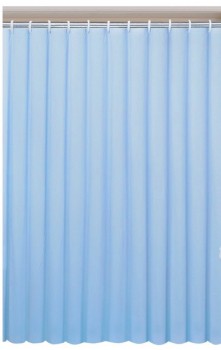 Aqualine  - Sprchový závěs 180x180cm, vinyl, modrá