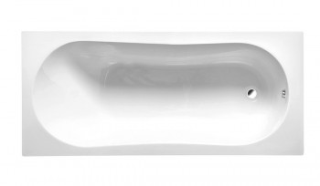 Aqualine Jizera - JIZERA vana 150x70x39cm, bez nožiček, bílá