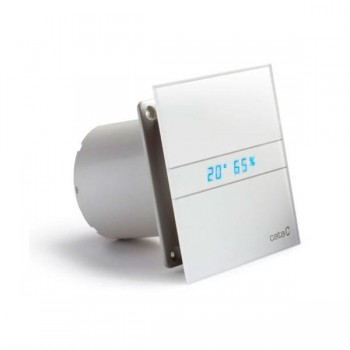 Sapho VENTILÁTORY E - E-150 GTH koupelnový ventilátor axiální s automatem, 10W/19W, potrubí 150mm,bílá