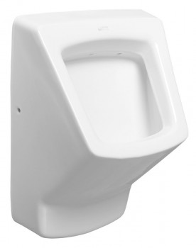 Sapho Purity - PURITY urinál se zakrytým přívodem vody, 38x53,5 cm