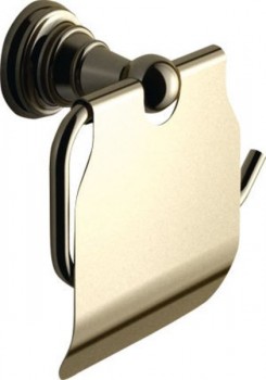 Sapho Diamond - DIAMOND držák toaletního papíru s krytem, bronz