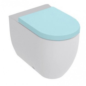 Sapho FLO keramika - FLO WC kombi mísa 36x60cm, spodní/zadní odpad, bílá