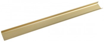Sapho ODETTA - CHANEL dekorační lišta mezi zásuvky 1145x70x20 mm, zlato mat