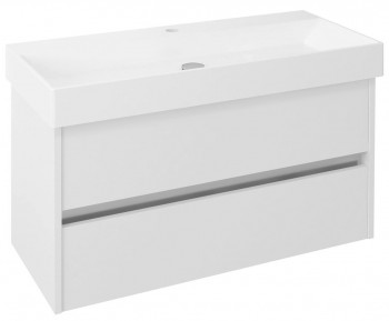 Sapho Nirona - NIRONA umyvadlová skříňka 95x51,5x43 cm, bílá