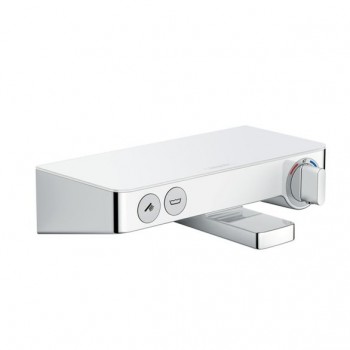 Hansgrohe ShowerTablet Select - Baterie vanová termostatická 300, bílá/chrom