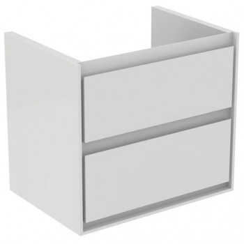 Ideal Standard Connect Air - Skříňka pod umyvadlo Cube 65 cm, lesklý bílý E1605B2