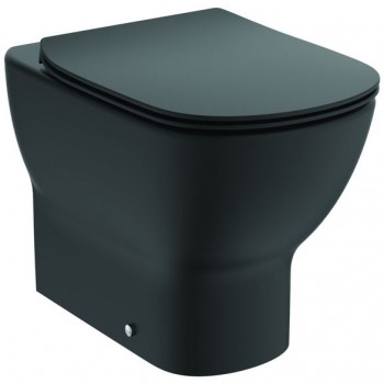 Ideal Standard  - WC stojící se sedátkem SoftClose a Aquablade, černá mat T3536V3