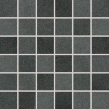 Rako EXTRA - mozaika 30x30 cm, černá mat