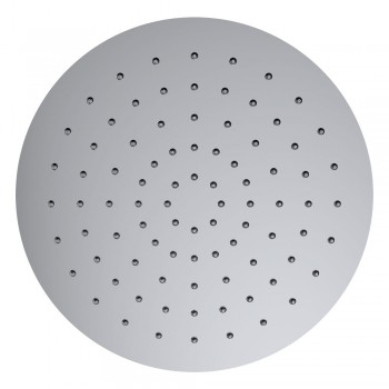 Laufen Příslušenství - Hlavová sprcha kruhová s dešťovým efektem, Ø 300 mm, kartáčovaná nerez ocel
