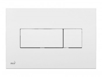 Alcadrain Pro více sérií - Ovládací tlačítko M370, pro 2 množství splachování, bílá