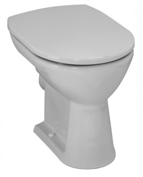 Laufen Pro - Stojící WC, ploché splachování, vodorovný odpad 470x360x400 mm