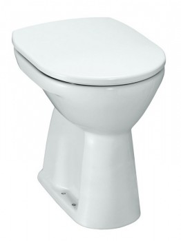 Laufen Pro - Stojící WC, ploché splachování, svislý odpad, výška 46 cm 470x360x450 mm, LCC