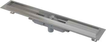 Alcadrain Professional Low - Podlahový žlab 950 mm s okrajem pro plný rošt