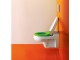 Laufen Flora Kids - WC Sedátko s poklopem pro závěsný klozet 820031, odnímatelné, softclose, bílá a zelená | H8910310720001