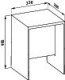 Laufen Kartell - Stolička 330x280x465 mm, krystal transparentní | H3893300840001