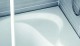 Ravak Rosa II - Vanová zástěna 150 cm, pravá, VSK2 ROSA P transparent, bílá/čiré sklo | 76P80100Z1