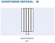 Koratherm VERTIKAL-M - Radiátor Vertikal-M typ 10, 500/218 | K10V050021-00M10